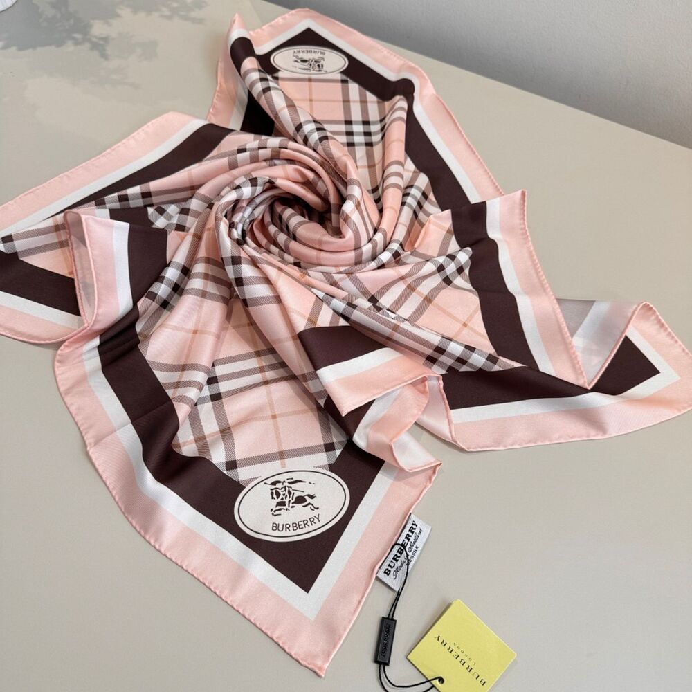 Burberry Silk Scarf - Picture 6 of 8